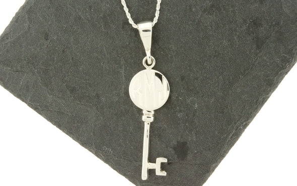 Key Monogram Necklace