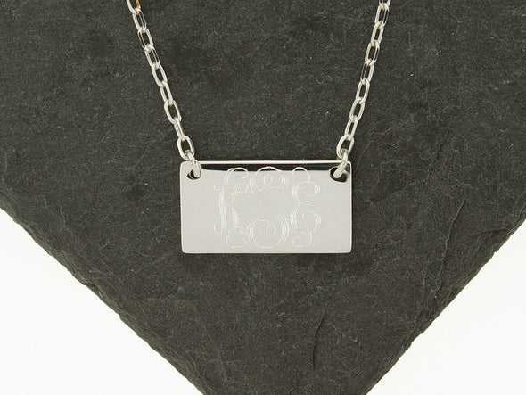 Mini Name Tag Necklace